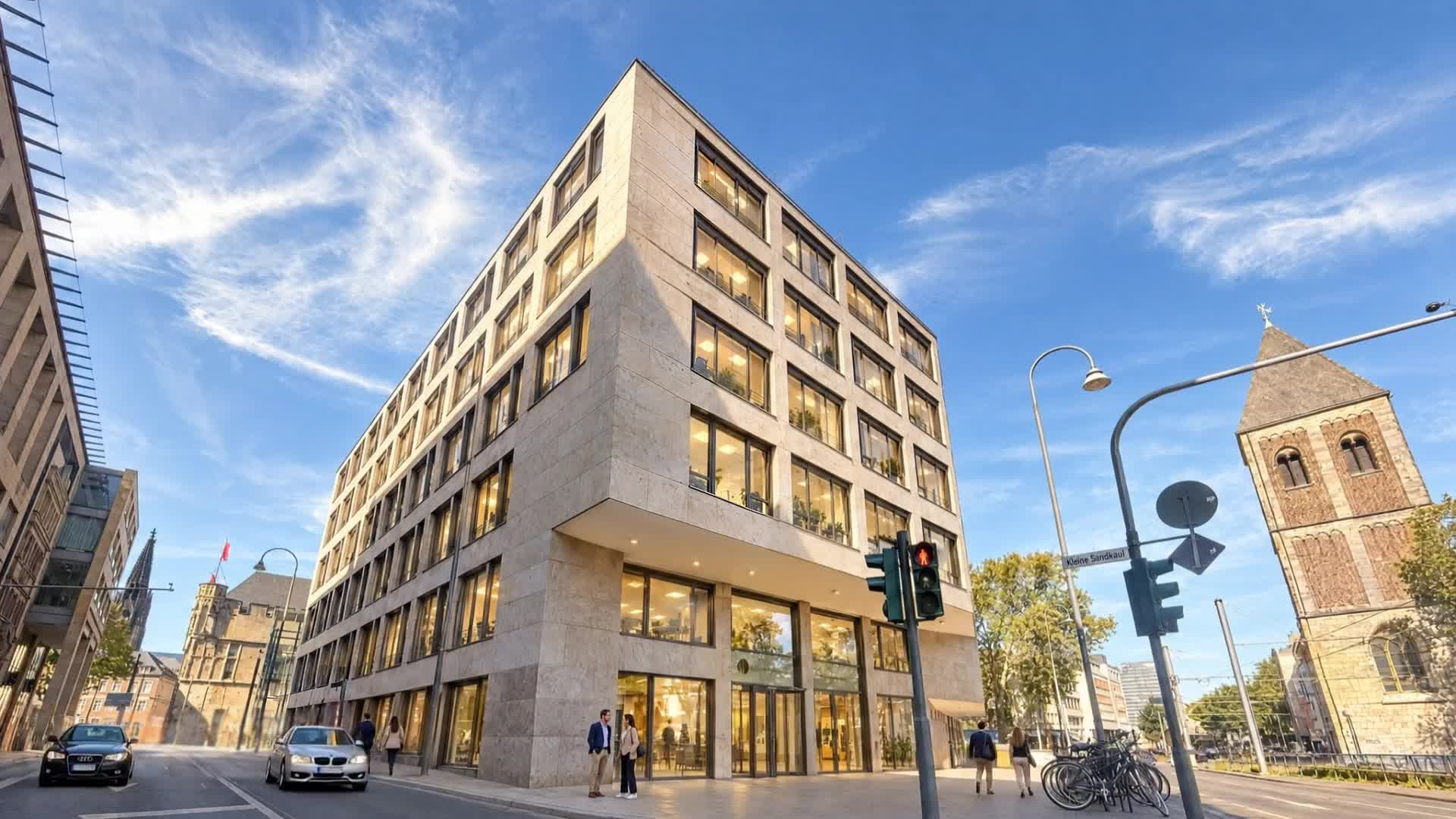 Gürzenich Quartier im Tageslicht